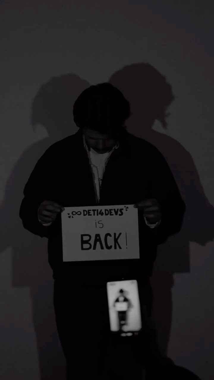 Dark teaser visual for DETI4DEVS